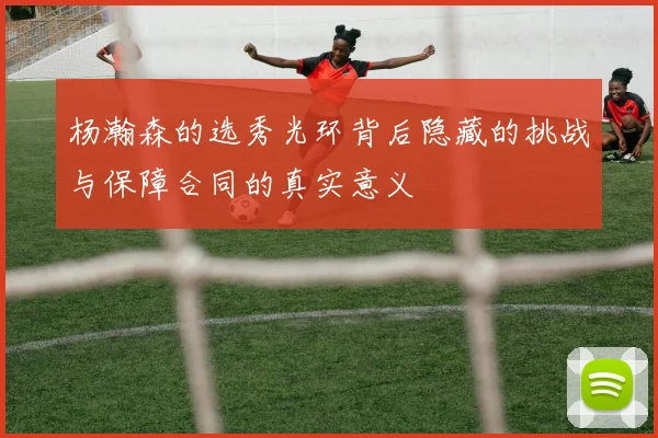 杨瀚森的选秀光环背后隐藏的挑战与保障合同的真实意义